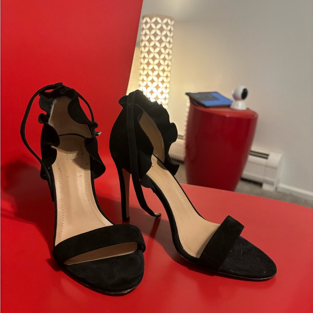 Vero Cuoio black italian heels